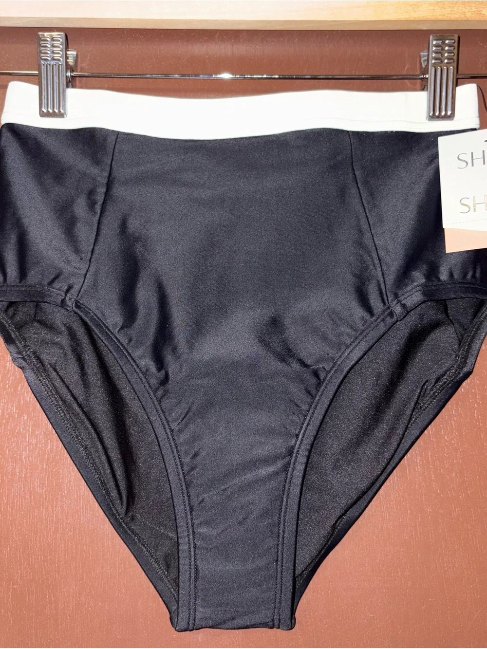 Shade & Shore Post Mastectomy High-Waist Medium Coverage Bikini Bottom (XS)